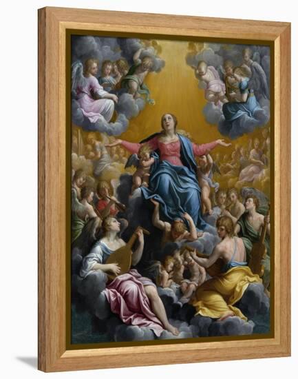 The Assumption of the Virgin. Ca. 1596 - 97-Guido Reni-Framed Premier Image Canvas