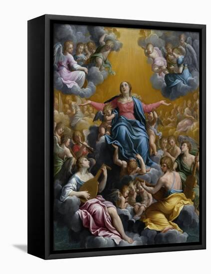 The Assumption of the Virgin. Ca. 1596 - 97-Guido Reni-Framed Premier Image Canvas