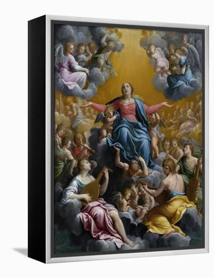 The Assumption of the Virgin. Ca. 1596 - 97-Guido Reni-Framed Premier Image Canvas