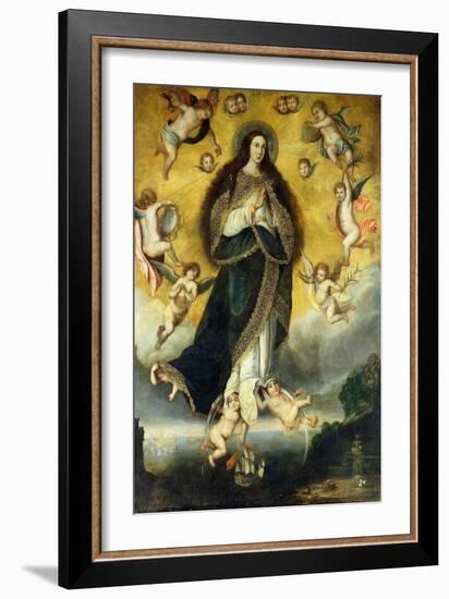 The Assumption of the Virgin (Oil on Canvas)-Juan de Valdes Leal-Framed Giclee Print