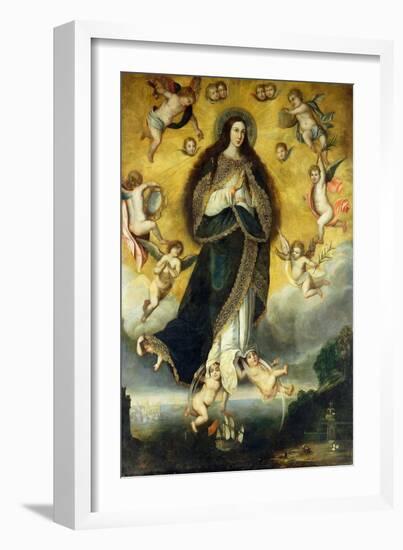 The Assumption of the Virgin (Oil on Canvas)-Juan de Valdes Leal-Framed Giclee Print