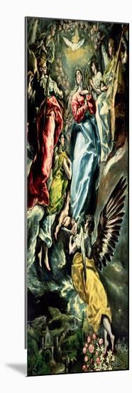 The Assumption of the Virgin-El Greco-Mounted Giclee Print