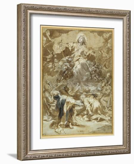 The Assumption of the Virgin-Federico Barocci-Framed Giclee Print