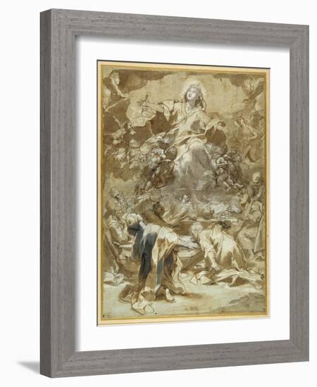 The Assumption of the Virgin-Federico Barocci-Framed Giclee Print