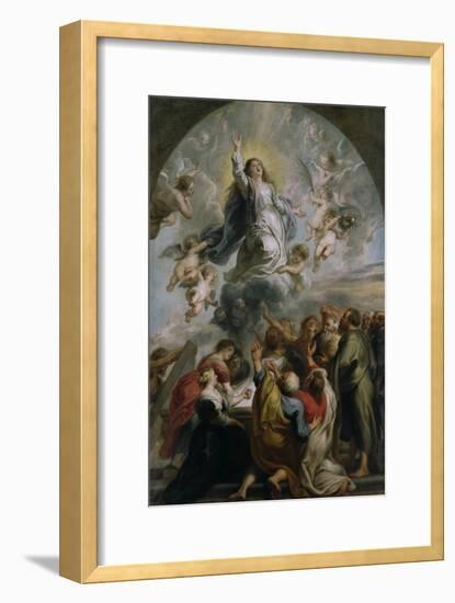 The Assumption of the Virgin-Peter Paul Rubens-Framed Giclee Print