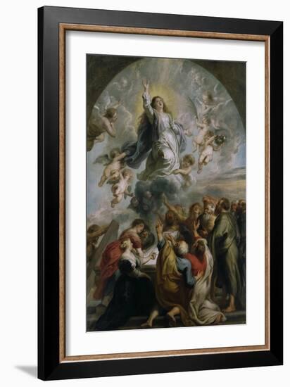 The Assumption of the Virgin-Peter Paul Rubens-Framed Giclee Print
