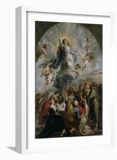 The Assumption of the Virgin-Peter Paul Rubens-Framed Giclee Print