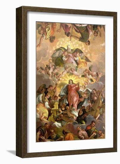 The Assumption of the Virgin-Paolo Veronese-Framed Giclee Print