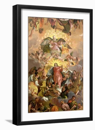 The Assumption of the Virgin-Paolo Veronese-Framed Giclee Print