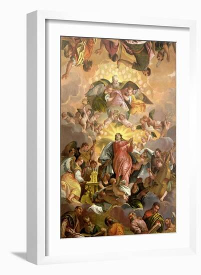 The Assumption of the Virgin-Paolo Veronese-Framed Giclee Print