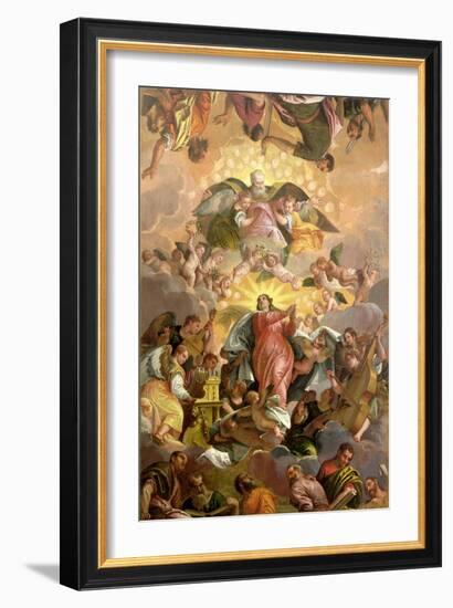 The Assumption of the Virgin-Paolo Veronese-Framed Giclee Print