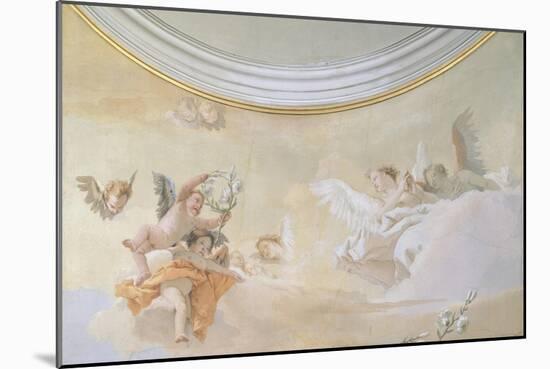The Assumption-Giambattista Tiepolo-Mounted Giclee Print