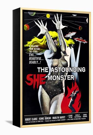 The Astounding She-Monster, 1957-null-Framed Stretched Canvas