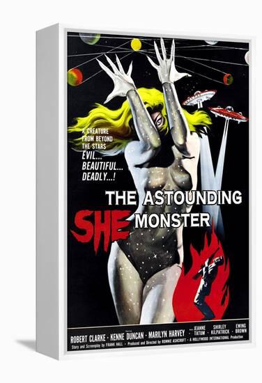 The Astounding She-Monster, 1957-null-Framed Stretched Canvas