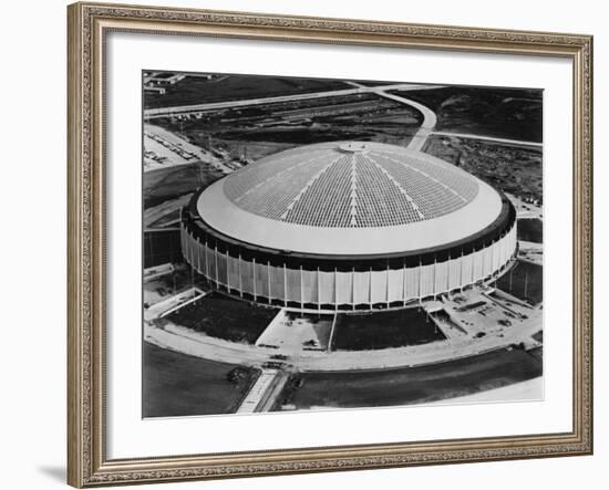 The Astrodome, Houston, Texas, 1970's-null-Framed Photo