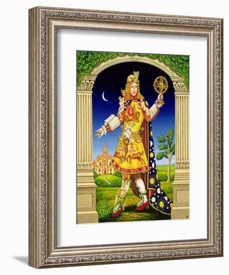 The Astrologer's Garden, 2000-Frances Broomfield-Framed Giclee Print