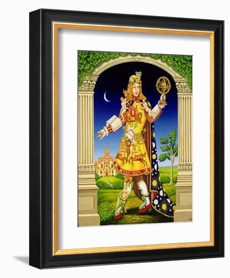 The Astrologer's Garden, 2000-Frances Broomfield-Framed Giclee Print