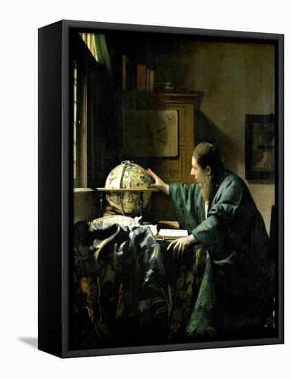 The Astronomer, 1668-Johannes Vermeer-Framed Premier Image Canvas