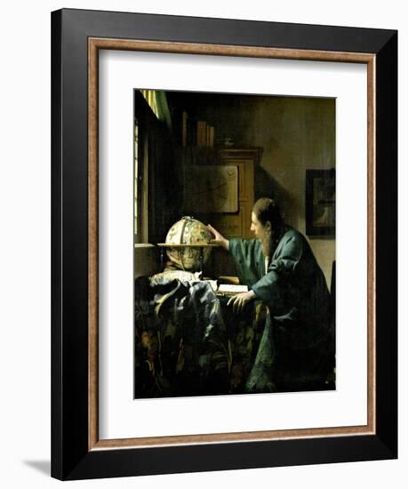 The Astronomer, 1668-Johannes Vermeer-Framed Giclee Print