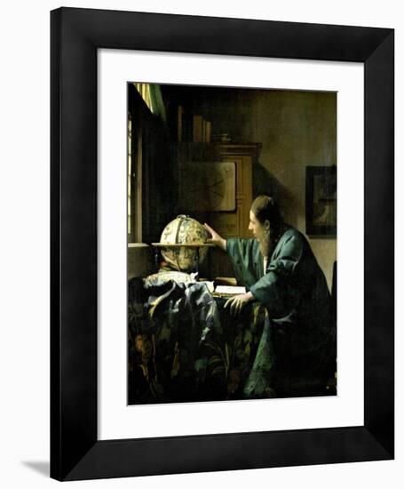 The Astronomer, 1668-Johannes Vermeer-Framed Giclee Print