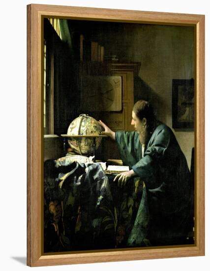 The Astronomer, 1668-Johannes Vermeer-Framed Premier Image Canvas