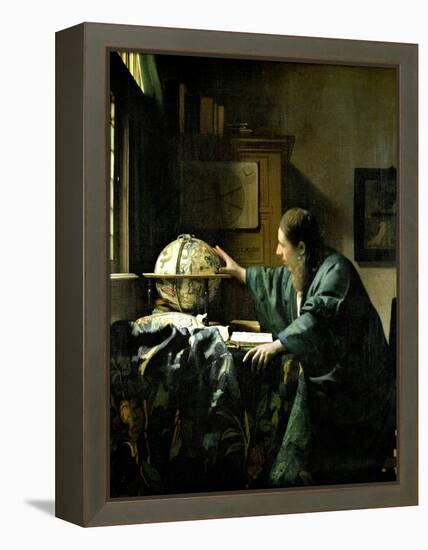 The Astronomer, 1668-Johannes Vermeer-Framed Premier Image Canvas