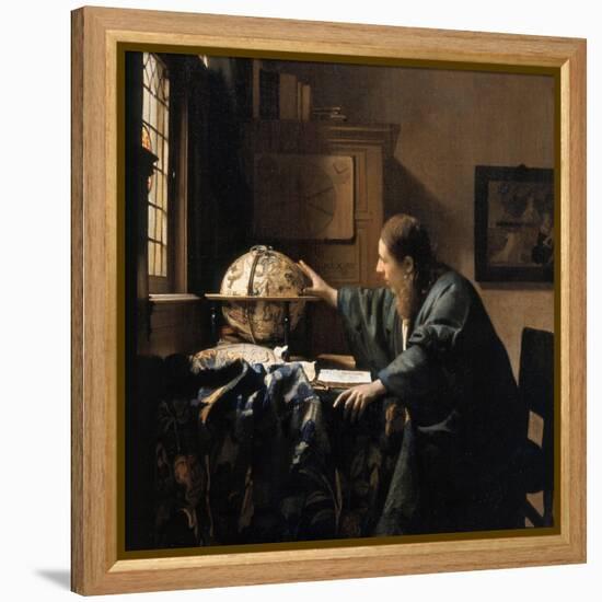 The Astronomer, 1668-Johannes Vermeer-Framed Premier Image Canvas