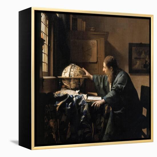 The Astronomer, 1668-Johannes Vermeer-Framed Premier Image Canvas