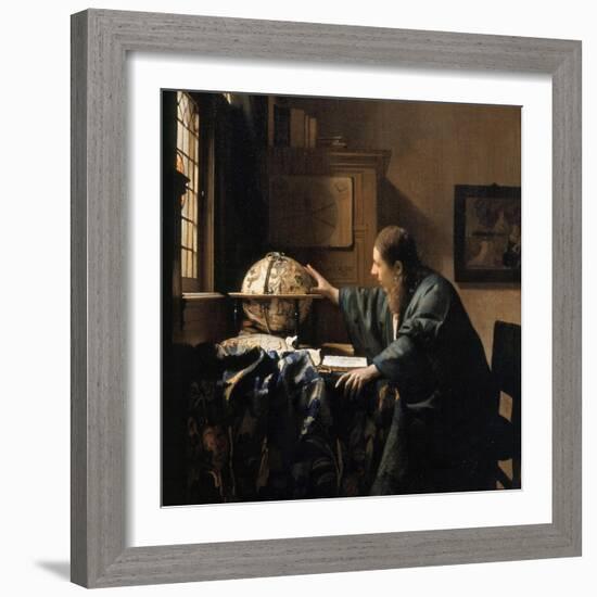 The Astronomer, 1668-Johannes Vermeer-Framed Giclee Print