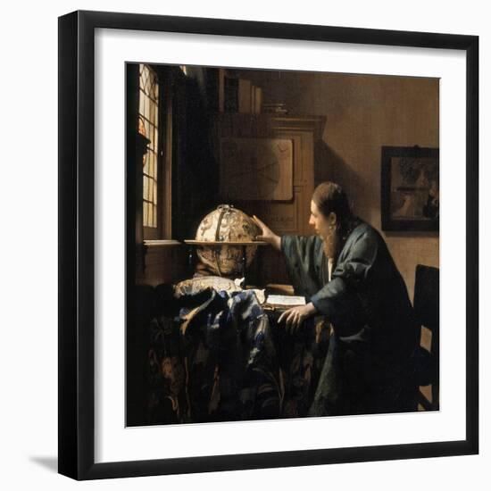 The Astronomer, 1668-Johannes Vermeer-Framed Giclee Print