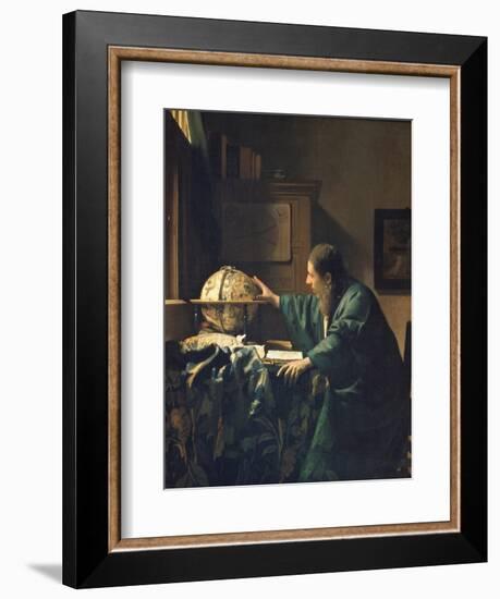 The Astronomer, 1668-Johannes Vermeer-Framed Giclee Print