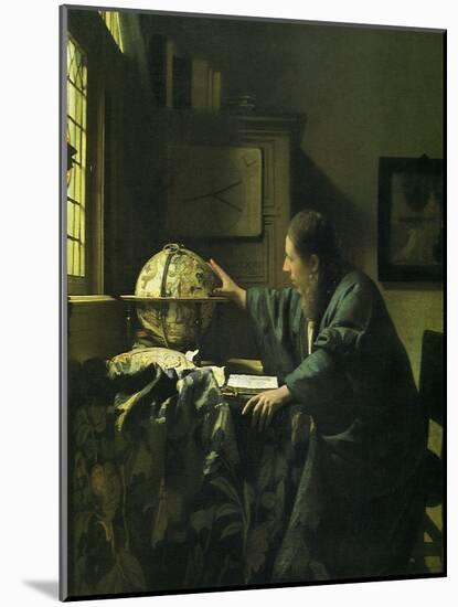 The Astronomer, 1668-null-Mounted Giclee Print