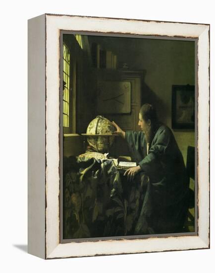 The Astronomer, 1668-null-Framed Premier Image Canvas