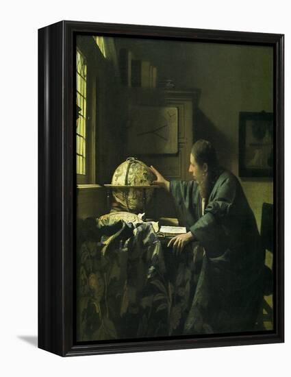 The Astronomer, 1668-null-Framed Premier Image Canvas