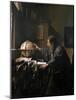 'The Astronomer', painting by Jan Vermeer, 1668-Werner Forman-Mounted Photographic Print