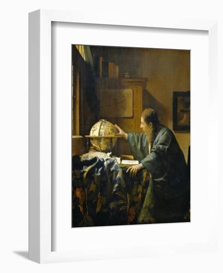 The Astronomer-Johannes Vermeer-Framed Premium Giclee Print