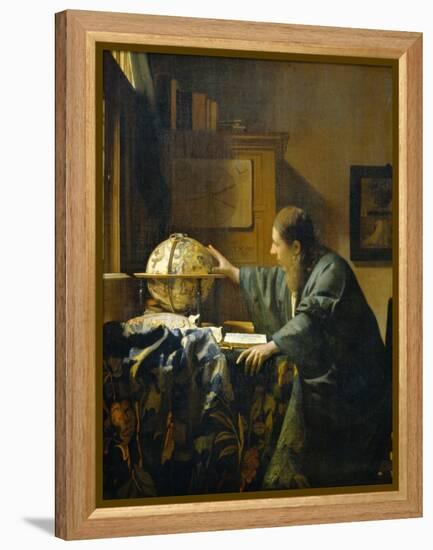 The Astronomer-Johannes Vermeer-Framed Premier Image Canvas