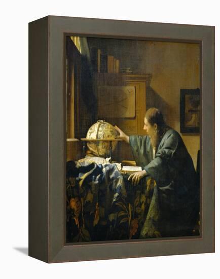 The Astronomer-Johannes Vermeer-Framed Premier Image Canvas