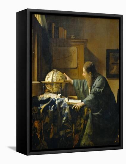 The Astronomer-Johannes Vermeer-Framed Premier Image Canvas