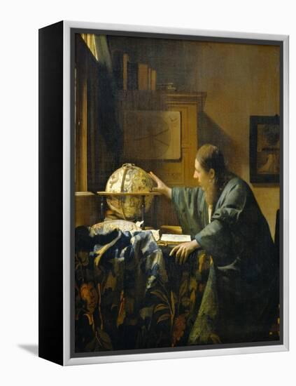 The Astronomer-Johannes Vermeer-Framed Premier Image Canvas