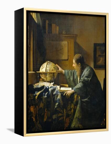 The Astronomer-Johannes Vermeer-Framed Premier Image Canvas