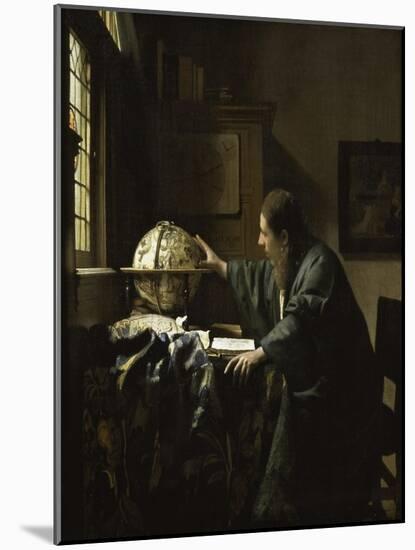 The Astronomer-Johannes Vermeer-Mounted Giclee Print