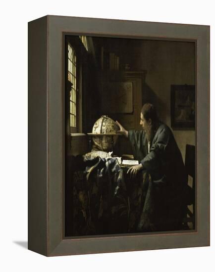 The Astronomer-Johannes Vermeer-Framed Premier Image Canvas