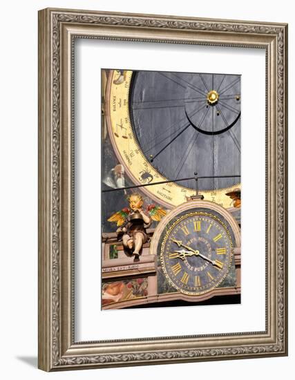 The Astronomical Clock Inside Strasbourg Cathedral, Strasbourg, Bas-Rhin, Alsace, France, Europe-Julian Elliott-Framed Photographic Print