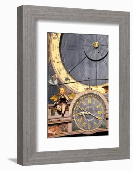 The Astronomical Clock Inside Strasbourg Cathedral, Strasbourg, Bas-Rhin, Alsace, France, Europe-Julian Elliott-Framed Photographic Print