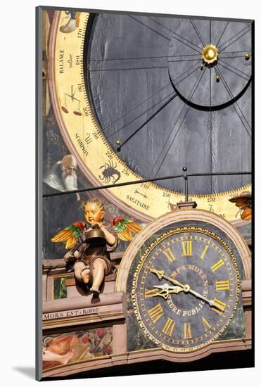 The Astronomical Clock Inside Strasbourg Cathedral, Strasbourg, Bas-Rhin, Alsace, France, Europe-Julian Elliott-Mounted Photographic Print