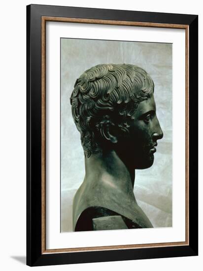 The Athenian Apollo, Lateral View, by Polykleitos-null-Framed Giclee Print