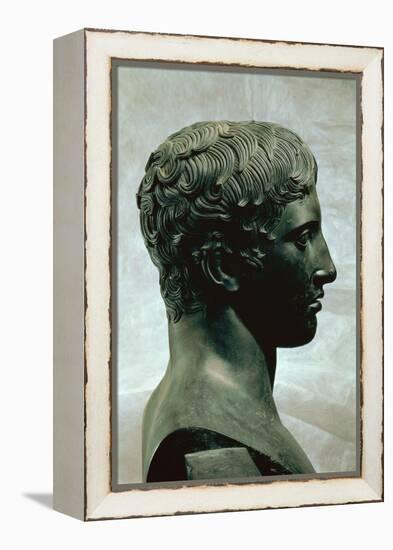 The Athenian Apollo, Lateral View, by Polykleitos-null-Framed Premier Image Canvas