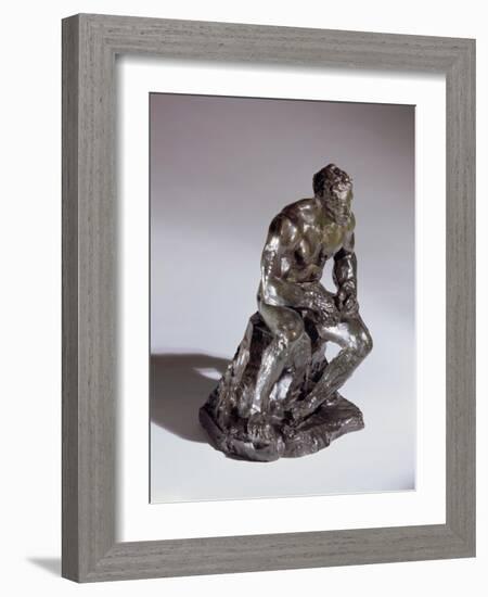 The Athlete, 1904 (Bronze)-Auguste Rodin-Framed Giclee Print