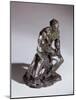 The Athlete, 1904 (Bronze)-Auguste Rodin-Mounted Giclee Print